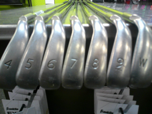 Vist Large View of Product Image Which is Used Ping G5 BLACK DOT Mens Iron Set RH 4I-PW