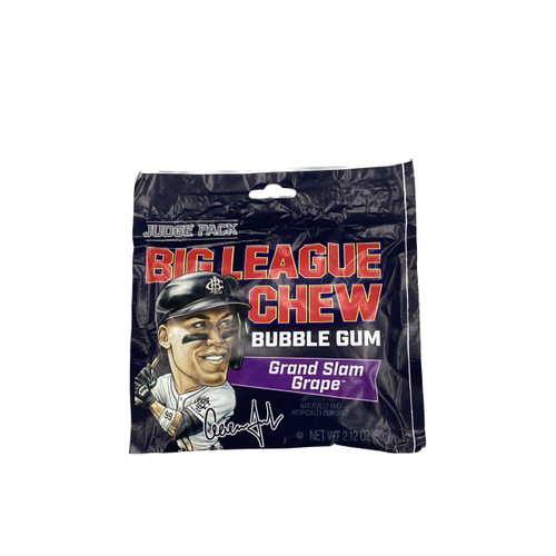 Vist Large View of Product Image Which is New BIG LEAGUE CHEW GRAPE-Judge