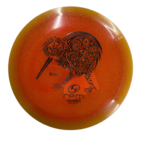 Vist Large View of Product Image Which is Used RPM KIWI Disc Golf Driver Orange