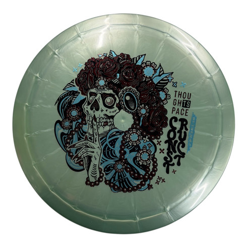 Vist Large View of Product Image Which is Used THOUGHT SPACE CONSTRUCT Disc Golf Driver Teal