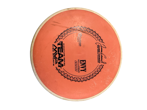 Vist Large View of Product Image Which is Used MVP ELECTRON ENVY Disc Golf Putter Red
