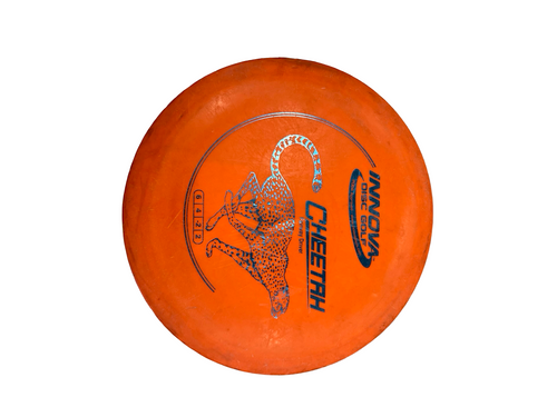 Vist Large View of Product Image Which is Used Innova CHEETAH Disc Golf Driver Orange