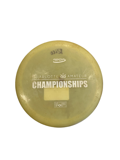 Vist Large View of Product Image Which is Used Innova PIAS DISC Disc Golf Driver White