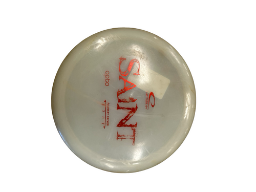 Vist Large View of Product Image Which is Used Latitude 64 SAINT Disc Golf Driver White
