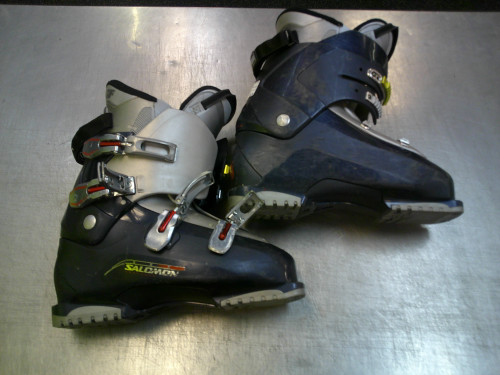 Vist Large View of Product Image Which is Used Salomon PERMORMA Mens DH Ski Boot Black 300 MP - M12