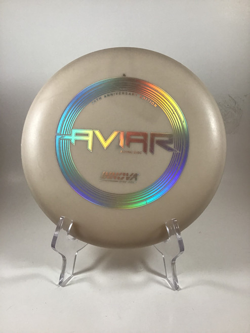 Vist Large View of Product Image Which is Used Innova DX AVIAR Disc Golf Putter White 166g