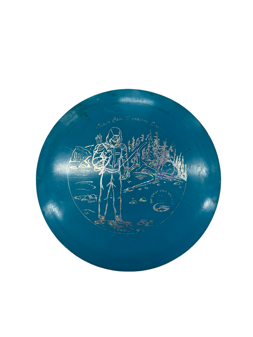 Vist Large View of Product Image Which is Used Gateway DRIVER Disc Golf Driver Royal Blue