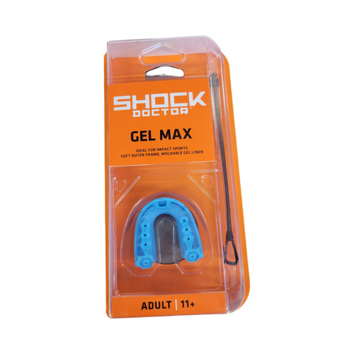 Vist Large View of Product Image Which is New Gel Max Shock Blue Adult