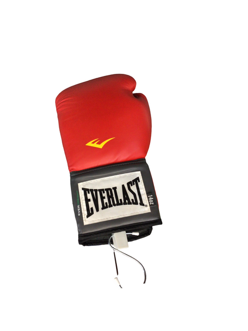 Vist Large View of Product Image Which is Used Everlast Boxing Gloves Red Senior
