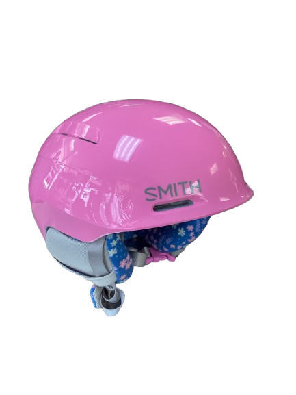 Vist Large View of Product Image Which is Used Smith Snowsport Helmet Youth Pink SM