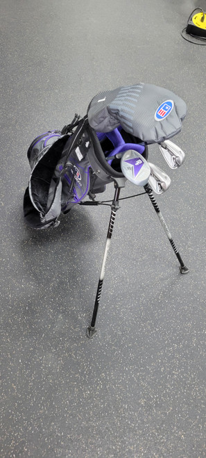 Vist Large View of Product Image Which is Used US Kids WT15 54 6 PIECE LH WITH BAG Jr Package Set LH Purple 6 Piece
