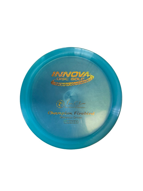 Vist Large View of Product Image Which is New Innova CHAMP FIREBIRD PEARLY FAF Disc Golf Driver Royal Blue 175g