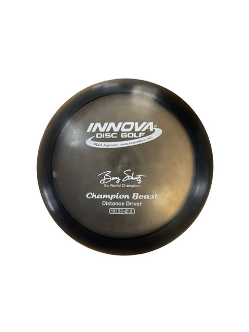 Vist Large View of Product Image Which is New Innova CHAMP BEAST BARRY SHULTZ 2X Disc Golf Driver Black 170g