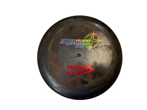 Vist Large View of Product Image Which is New Innova STAR AVIAR Disc Golf Putter Black 175g