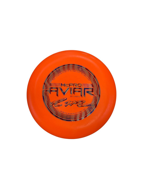 Vist Large View of Product Image Which is New Innova MCPRO AVIAR MCBETH 3X WORLD CHAMP Disc Golf Putter Orange 175g