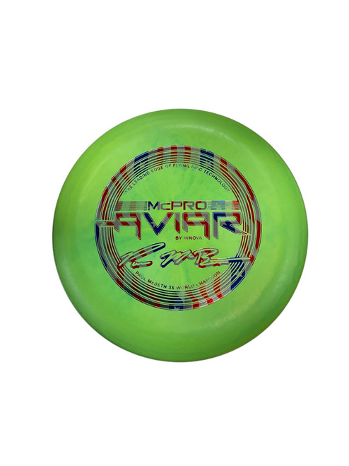 Vist Large View of Product Image Which is New Innova MCPRO AVIAR MCBETH 3X WORLD CHAMP Disc Golf Putter Green 175g