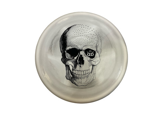 Vist Large View of Product Image Which is New Dynamic Discs CLASSIC JUDGE SKULL Disc Golf Putter Grey 174g