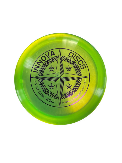Vist Large View of Product Image Which is New Innova CHAMP THUNDERBIRD PROTOTYPE Disc Golf Driver Green 175g