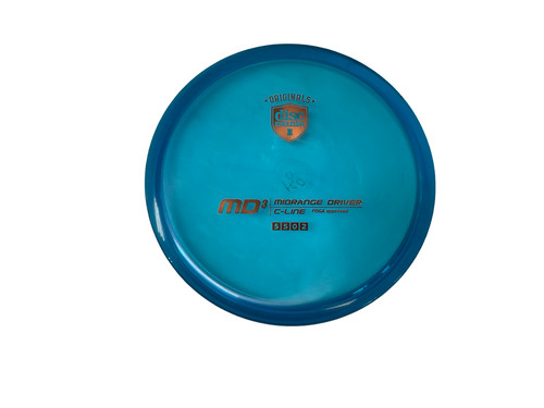 Vist Large View of Product Image Which is New Discmania C-LINE MD3 INNOVA TOOLED Disc Golf Mid Range Royal Blue 180g