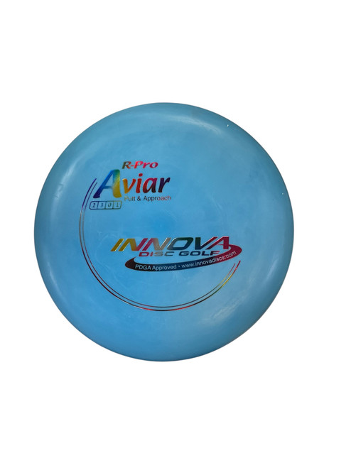 Vist Large View of Product Image Which is New Innova R PRO AVIAR Disc Golf Putter Royal Blue 168g