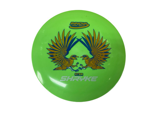 Vist Large View of Product Image Which is New Innova STAR SHRYKE Disc Golf Driver Green 175g