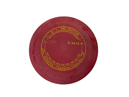 Vist Large View of Product Image Which is New Innova KC PRO EDITION EAGLE 9X CLIMO Disc Golf Driver Red 172g