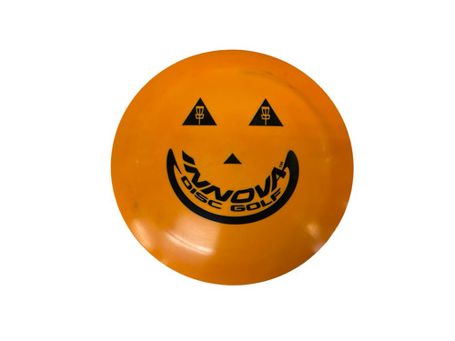Vist Large View of Product Image Which is New Innova STAR KATANA PUMPKIN FACE Disc Golf Driver Orange 166g