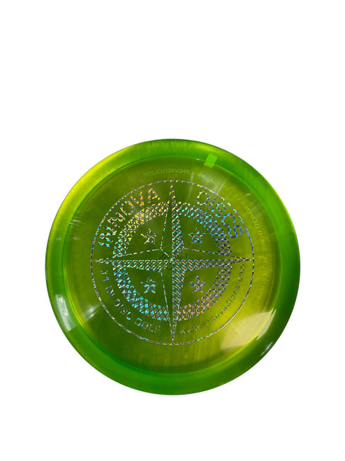 Vist Large View of Product Image Which is New Innova CHAMP LEOPARD 3 PROTO FIRST RUN Disc Golf Driver Green 167g