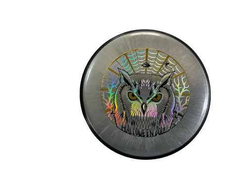 Vist Large View of Product Image Which is New Axiom PLASMA ENVY HALLOWEEN 2017 Disc Golf Putter Grey 174g