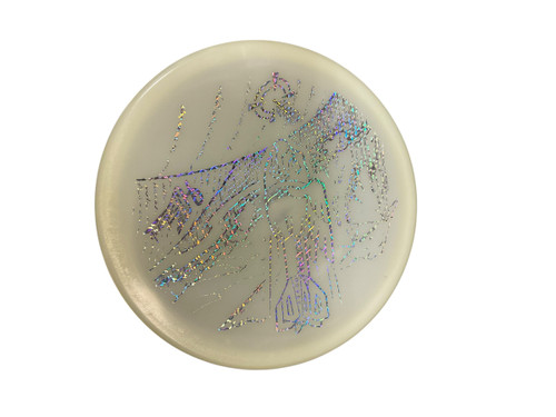 Vist Large View of Product Image Which is New Hyzerbomb LUNAR RECON MORTAR LIMITED ED Disc Golf Mid Range Clear 175g