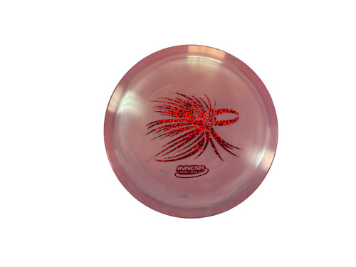 Vist Large View of Product Image Which is New Innova SWIRLY STAR DES READING FIREBIRD Disc Golf Driver Pink 175g