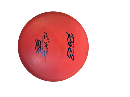Vist Large View of Product Image Which is Used Innova MCPRO ROC3 PAUL MCBETH 2014 TS Disc Golf Mid Range Red 180g