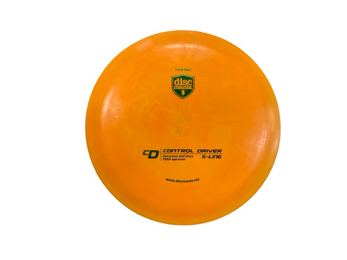 Vist Large View of Product Image Which is New Discmania S-LINE CD FIRST RUN Disc Golf Driver Orange 172g