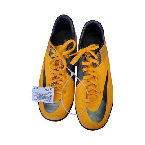 Vist Large View of Product Image Which is Used Nike MERCURIAL VICTORY II INDOOR SHOE Soccer Indoor Shoes Orange Senior 7.5