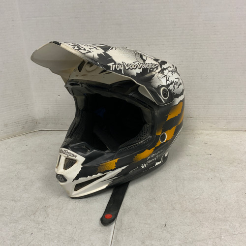 Vist Large View of Product Image Which is Used TLD Adult Helmet White SM