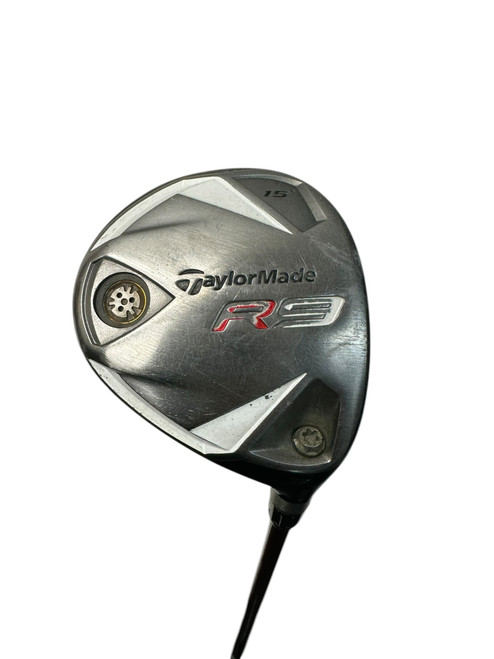 Vist Large View of Product Image Which is Used Taylormade 99LW5JAN Mens Fairway Wood RH Black 3 Wood