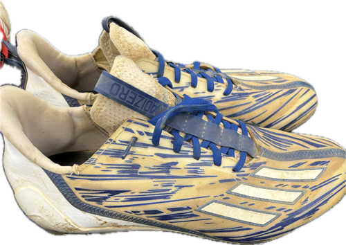 Vist Large View of Product Image Which is Used Adidas SPG 753001 BB/SB Cleats Royal Blue And White Senior 11.5