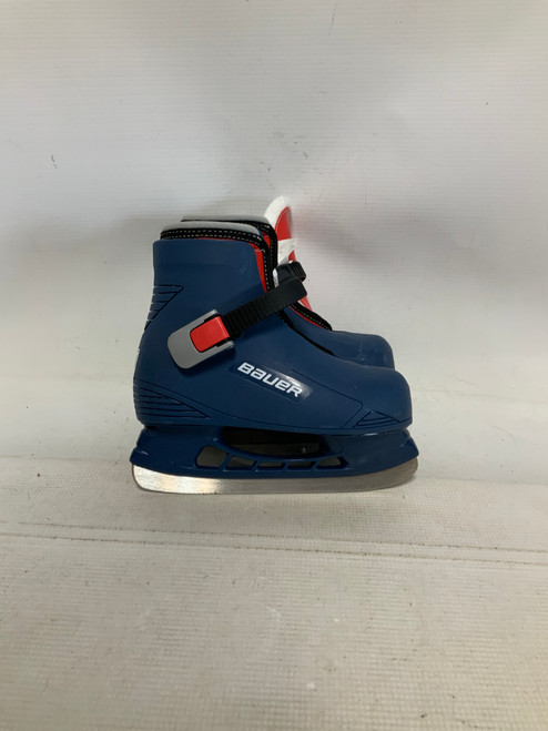 Vist Large View of Product Image Which is Used Bauer BLUE BUCKLE Youth Hockey Skate Youth 10.0