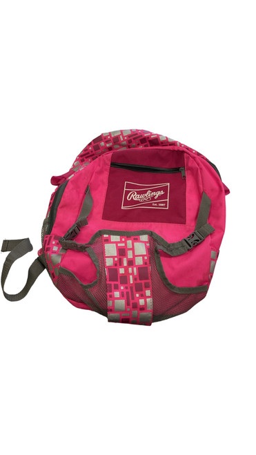 Vist Large View of Product Image Which is Rawlings, BAT, BACKPACK, BB/SB, Player, Backpack, Pink