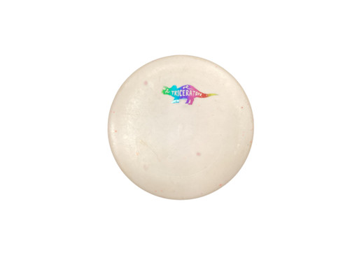 Vist Large View of Product Image Which is Used DINO TRICERATOPS Disc Golf Putter White