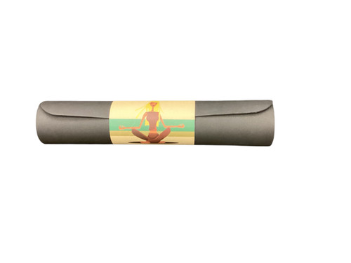 Vist Large View of Product Image Which is Used Yoga Mat Black