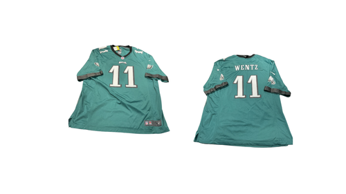 Vist Large View of Product Image Which is Used Eagles Wentz NFL 2X