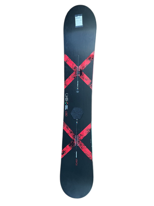 Vist Large View of Product Image Which is Used Burton CUSTOM Mens Snowboard Black 158 cm