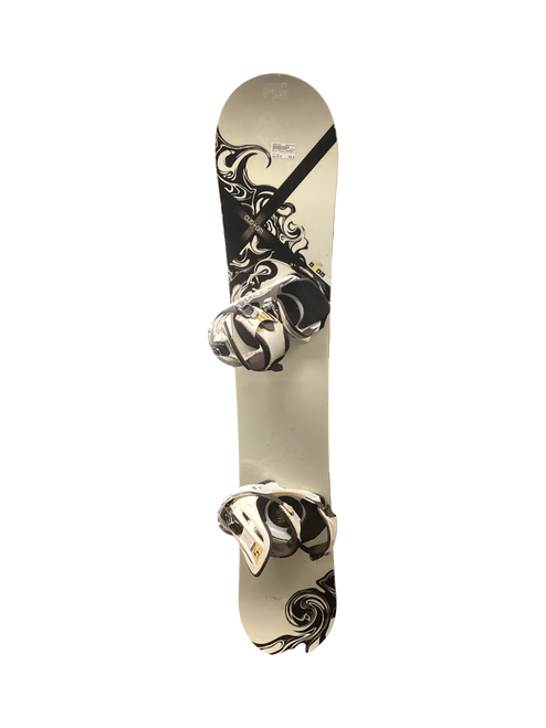 Vist Large View of Product Image Which is Used Burton CUSTOM X DRAGONFLY Mens Board/Bindings White 158 cm