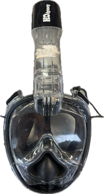 Vist Large View of Product Image Which is Used H2Odyssea Underwater Full Face Mask Black