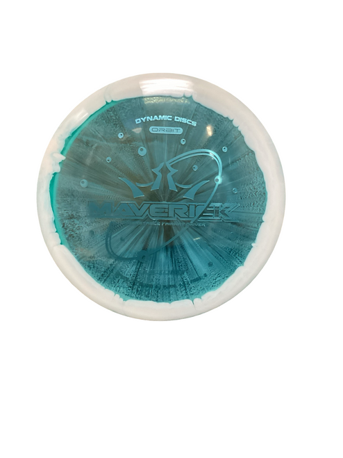 Vist Large View of Product Image Which is Used Dynamic Discs MAVERICK LUCID ICE Disc Golf Driver Carolina Blue