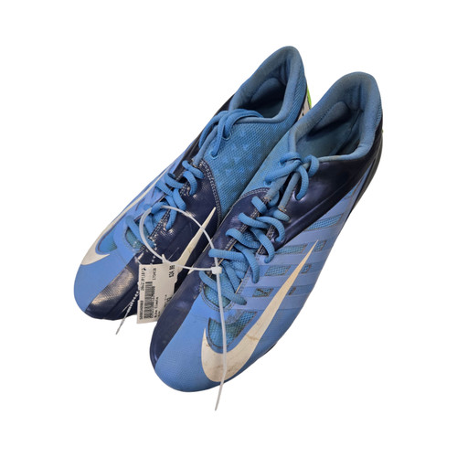 Vist Large View of Product Image Which is Used Nike Adult FB Cleats Navy Blue Senior 12