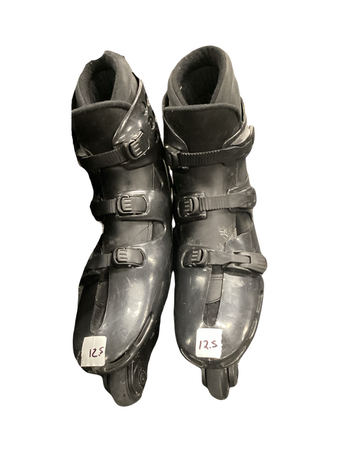 Vist Large View of Product Image Which is Used OXYGEN XE 03 Senior Rec Fitness Skates Black Senior 12.5