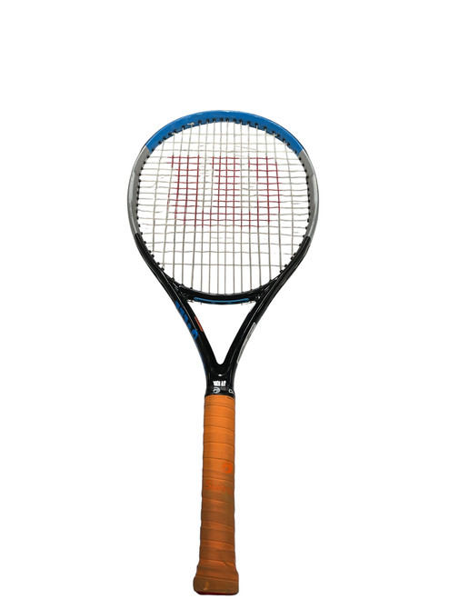 Vist Large View of Product Image Which is Used Wilson ULTRA 26 Junior Tennis Racquet Royal Blue 26"