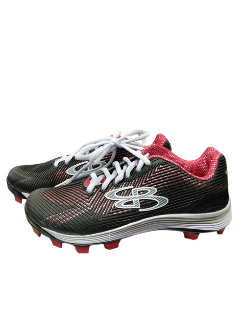 Vist Large View of Product Image Which is Used BoomBah BB/SB Cleats Black Senior 7